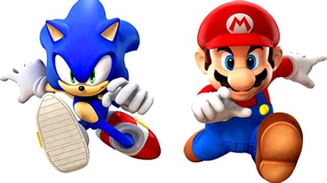 A Cute Mario And Sonic Cartoon Images And Photos Finder