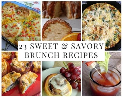 23 Sweet And Savory Brunch Recipes Just A Pinch