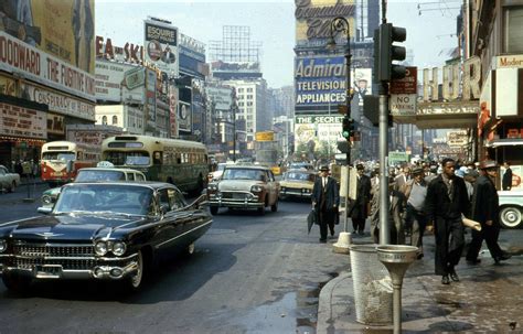times square nyc 1960 ~ vintage everyday