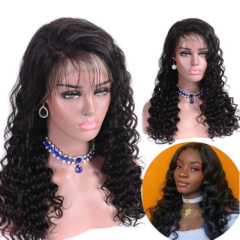 Loose Deep Wave Lace Front Wigs For American African Women Supernova Hair