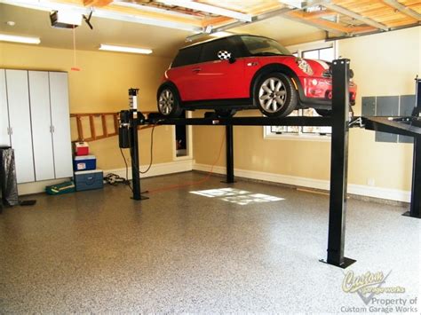 Garage Car Lifts Installed By Custom Garage Works In Fort Worth Tx