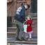 Bradley Cooper In A Black Cap Picks Up His Daughter Lea From School 
