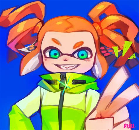 Inkling Splatoon And 1 More Drawn By Ohilohil822