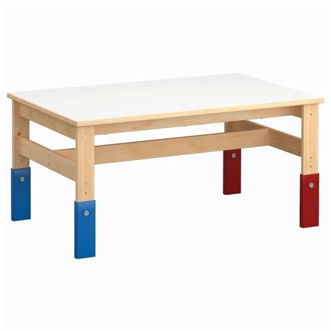 An inexpensive standing desk with adjustable height. IKEA Sansad Childrens Kids Height Adjustable Table | in ...