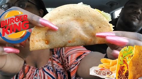 New Burger King Crispy Taco Review Youtube