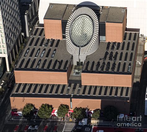 San Francisco Museum Of Modern Art Aerial Photo Photograph By David