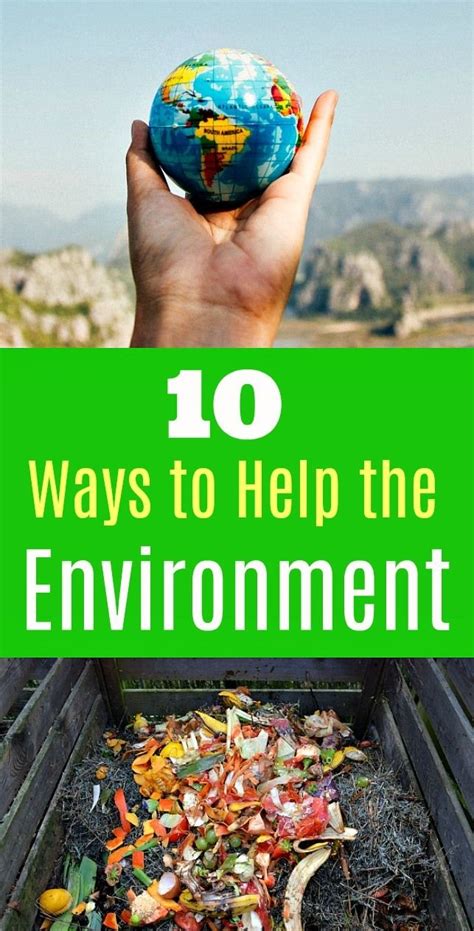 Don't send chemicals into our waterways. 10 Ways to Help the Environment - There are so many ways ...
