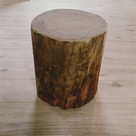 Softwood Log Stump Stool Table Celtic Timber