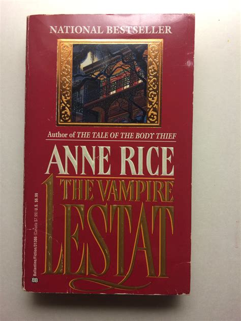 The Vampire Lestat Anne Rice Lestat Lestat The Vampire Hero Of Anne