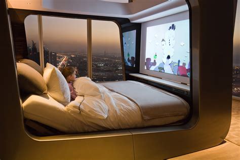 This 60k Smart Bed Doubles As A Home Cinema Comes With A 70 Inch Tv