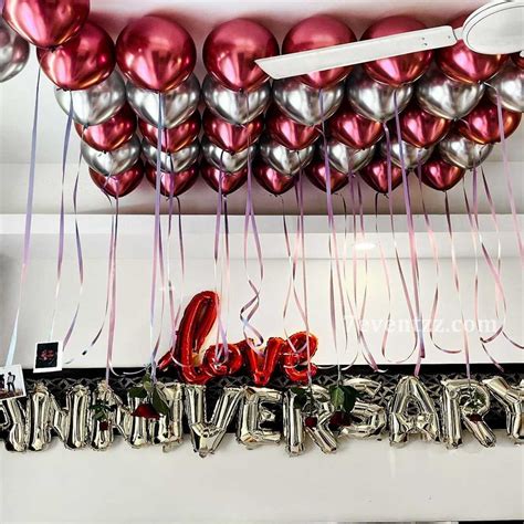 Book Chrome Balloon Decoration For Anniversary In Location 7eventzz