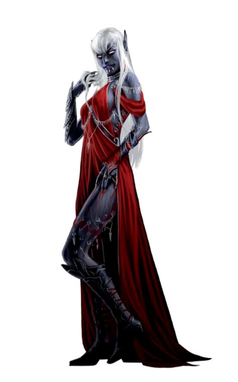 Female Drow Dark Elf Sorcerer Pathfinder Pfrpg Dnd Dandd 35 5e 5th Ed D20 Fantasy Fantasy