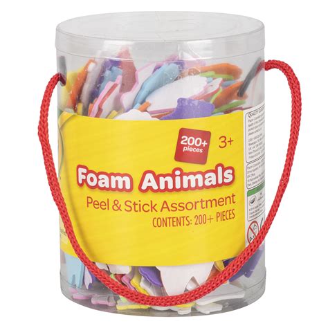 Crayola Assorted Foam Animals Tub