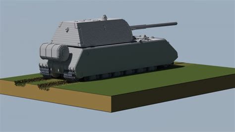 Panzerkampfwagen Viii Maus Minecraft Project