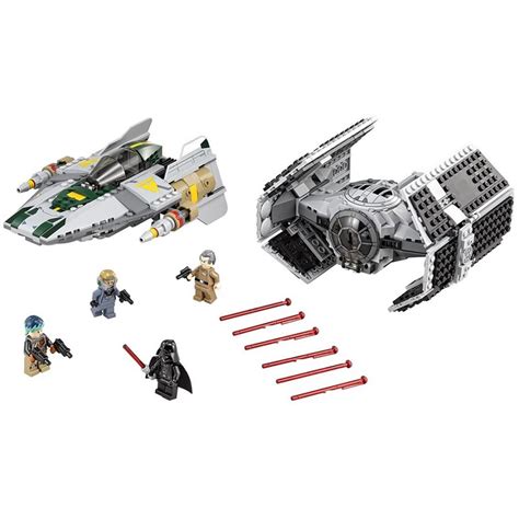 Lego Star Wars 75150 Vaders Tie Advanced Vs A Wing