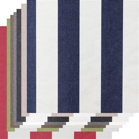 Sunbrella Stripe Outdoor Fabric Swatch Sample