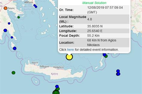 Ταρακούνησαν την κρήτη 25 (!) δονήσεις με επίκεντρο την ίδια θαλάσσια περιοχή όπου σημειώθηκαν οι δύο ισχυροί σεισμοί της δευτέρας. ΣΕΙΣΜΟΣ ΣΤΗΝ ΚΡΗΤΗ Archives - AlertTV
