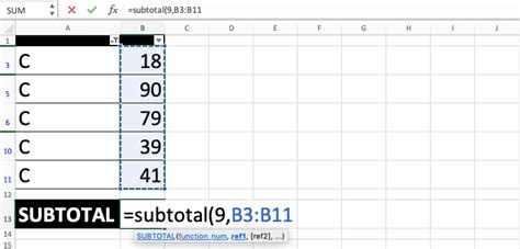 Fungsi Subtotal Excel Contoh Dan Cara Menggunakan Rumus Subtotal Di Excel Vrogue