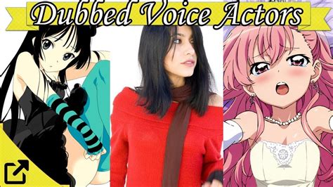 Top 25 Anime Dubbed Voice Actors Youtube