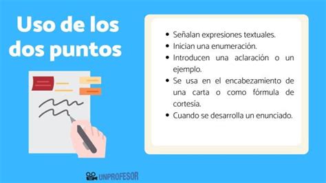 Reglas De Uso De Los Dos Puntos Resumen Fácil Ejemplos