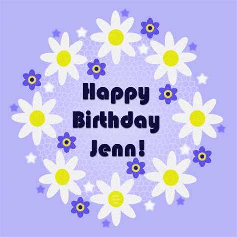 Happy Birthday Jenn By Shirley Agnew Art On Deviantart