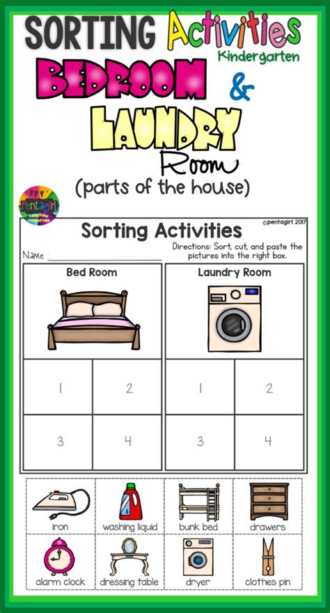 Laundry Worksheets Printable Peggy Worksheets