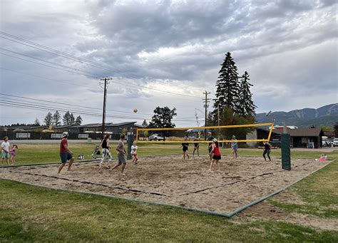 City Volleyball Court Refurbished For Open Play Whitefish Pilot