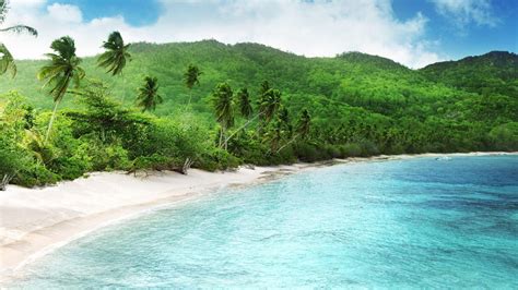 Tropical Beach Pictures Wallpapers Wallpaper Cave