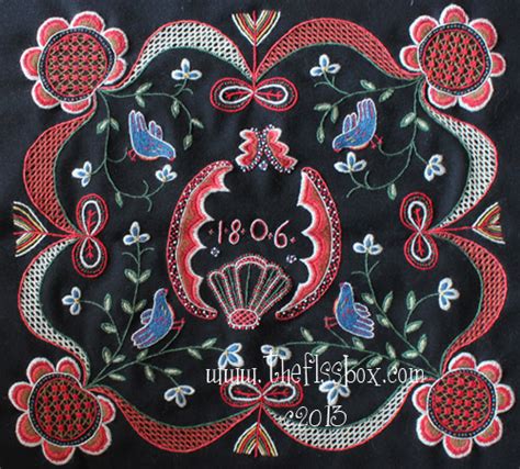 Swedish Wool Embroidery The Floss Box