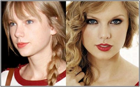Taylor Swift Without Makeup Before And After Celebrity Makeup Makeup