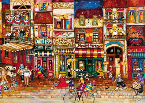 Streets Of France 1000 Piece Jigsaw Puzzle Made By Ravensburger