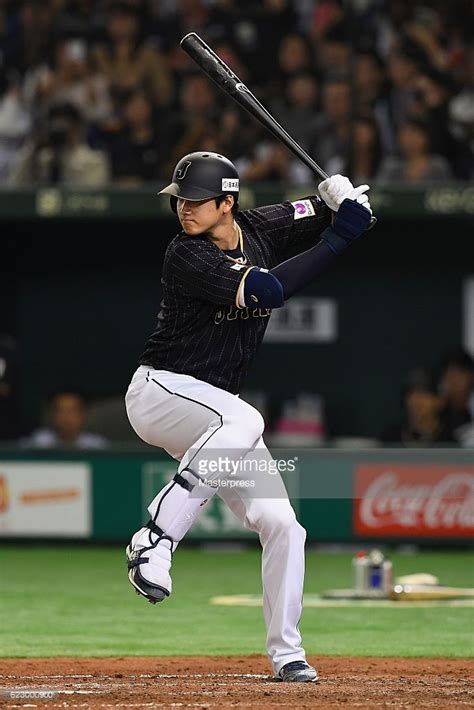 Pinch Hitter Shohei Ohtani 16 Of Japan At Bat In The Seventh Inning