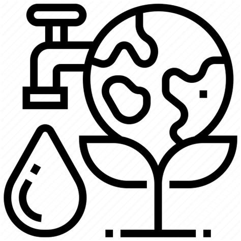 Earth Save Water World Icon Download On Iconfinder