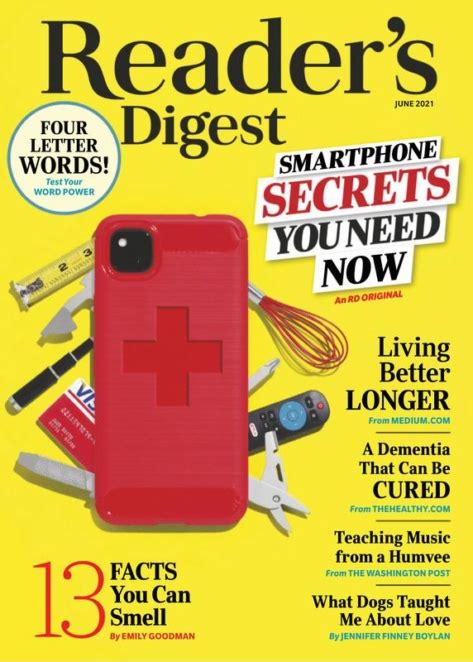 Readers Digest Magazine Renewal Magazine