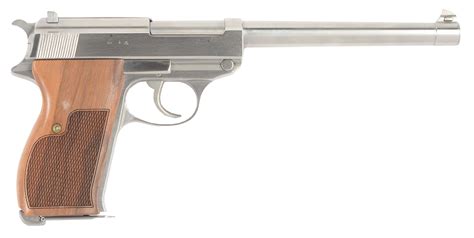 C Custom 45 Acp Walther P 38 With 8 Inch Barrel Auctions And Price