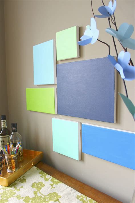 Diy Canvas Art Design Improvised