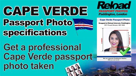Get Your Cape Verde Passport Photo Or Visa Photo Snapped In Paddington