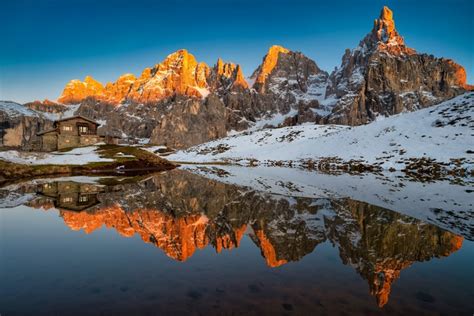 4k 5k Dolomites Baita Segantini Italy Mountains Lake Alps