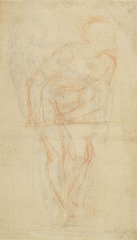 A Standing Male Nude Recto A Standing Male Nude Verso Getty Museum
