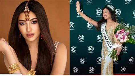 Meet First Indian American Shree Saini To Win Miss World America Know Age Career Biography And More