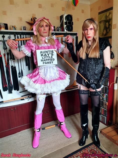 Auntie Kay Punishes And Humiliates Sissy Maid Sarah