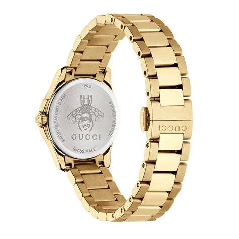 Gucci G Timeless Yellow Gold Watch