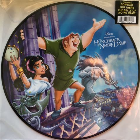 Walt Disney Soundtrack Hunchback Of Notre Dame Ltd Picture Disc Vinyl