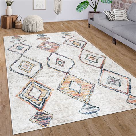 Weitere ideen zu ethno teppich, innenarchitektur, teppich. Teppich Wohnzimmer Vintage Ethno Muster | teppich.de