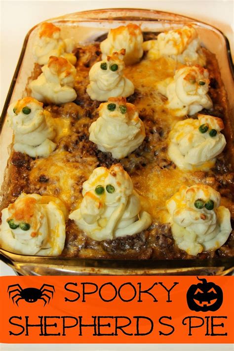 60 scary good halloween decorations. Halloween Spooky Shepherds Pie | Recipe | Halloween food ...