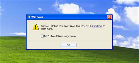 Windows Xp Kết Thúc Hỗ Trợ Vào Ngày 8 Tháng 4 Năm 2014 Tại Sao Windows