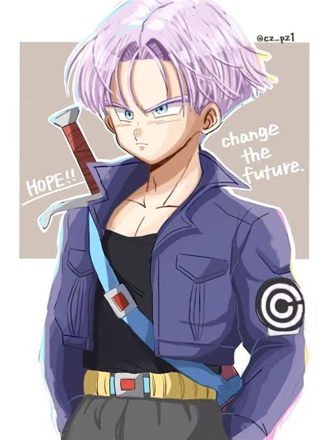 Young Trunks Dragon Ball Z Dragon Ball Super Manga Dragon Ball