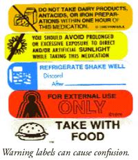 Adequate food safety practices lead to less. A Warning About Warning Labels