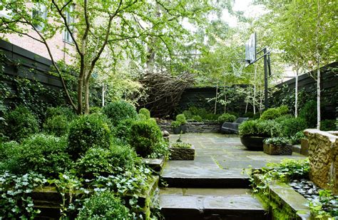 Townhouse Garden On West 11th Street Projects Sawyer Berson