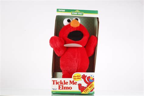 Lot Original Tickle Me Elmo Doll By Tyco Brand New In Box